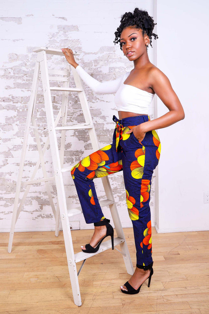 RIMAH AFRICAN PRINT WOMEN'S PANT - Main Image
